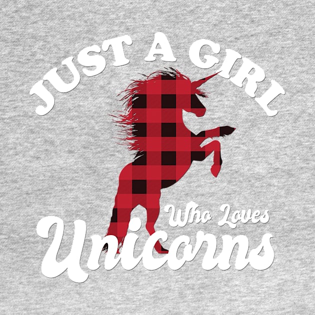 Just A Girl Who Loves Unicorns by Eteefe